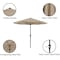 Pure Garden 9-Foot Outdoor Patio Umbrella, Sand 50-LG1040B - alternate 5